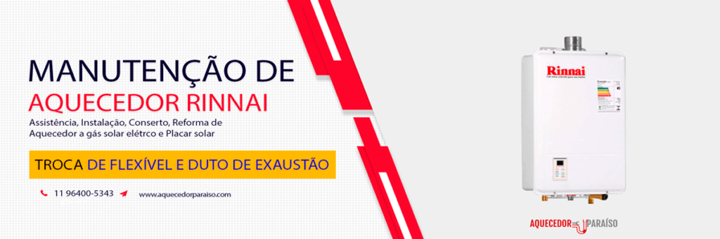 aquecedores rinnai a gas